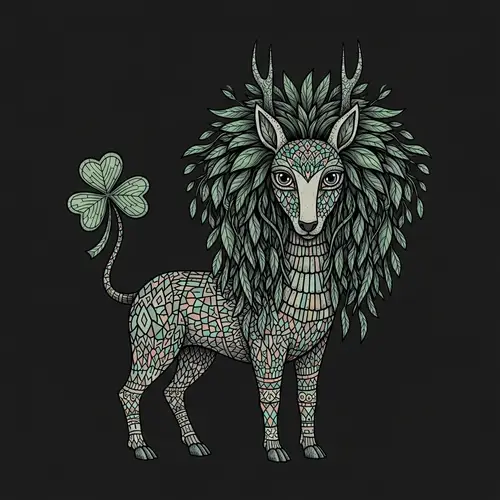 Mystical Pokemon Breton - Enchanted Creature of France