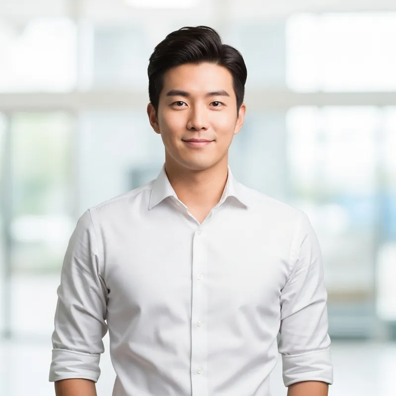 Handsome Korean Guy in White Shirt | Trendy Fashion Look