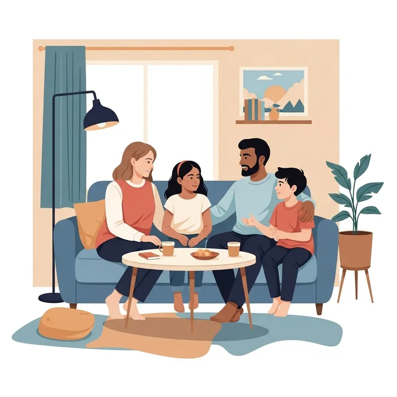 Diverse Family Dynamics in Abstract Art Diverse Family Dynamics in Abstract Art