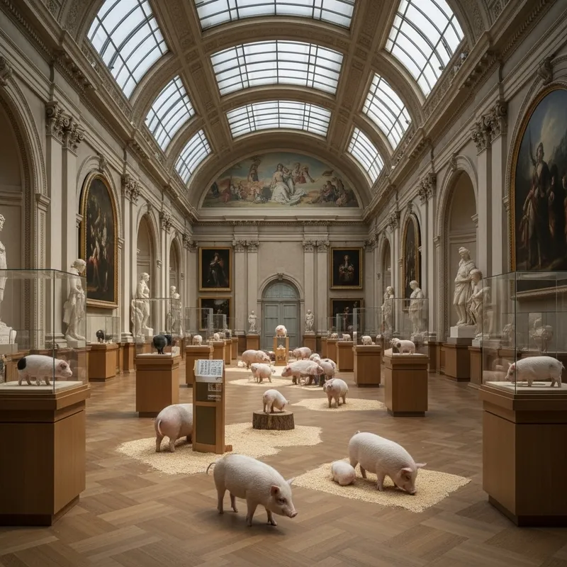Charming Mini Pig Museum | Engaging Exhibits
