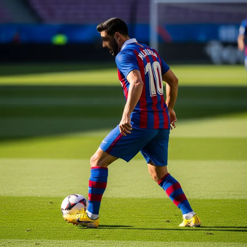 Messi: Professional Soccer Player in Action