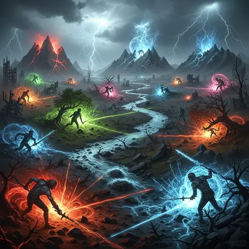 World of Entities with Souls and Wars