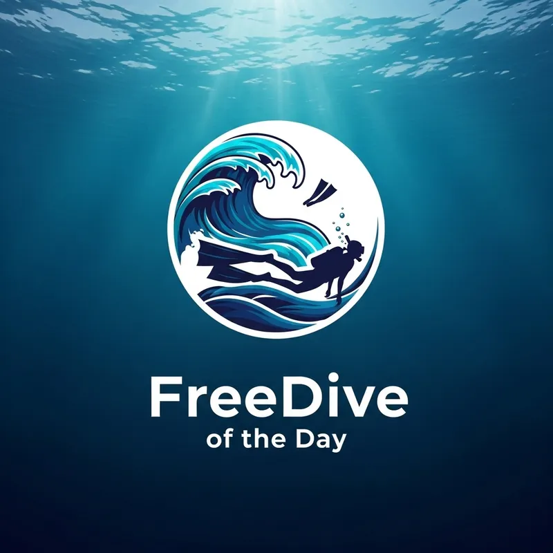 FreeDive of the Day - Logo Design for Freedive School