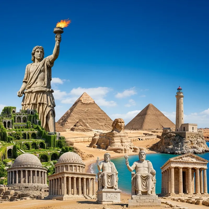 Discover the Seven Wonders of the World Hub