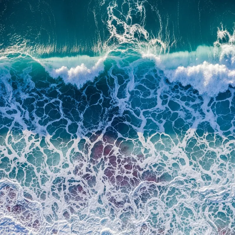 Abstract Ocean Waves Art | Endless Ebb and Flow