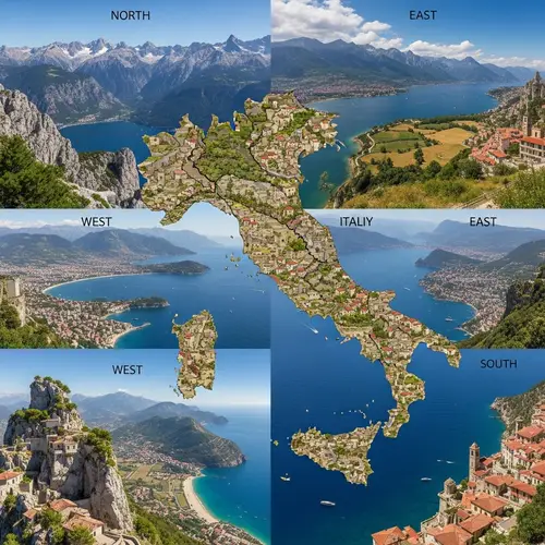 Scenic Views of Italy from All Directions
