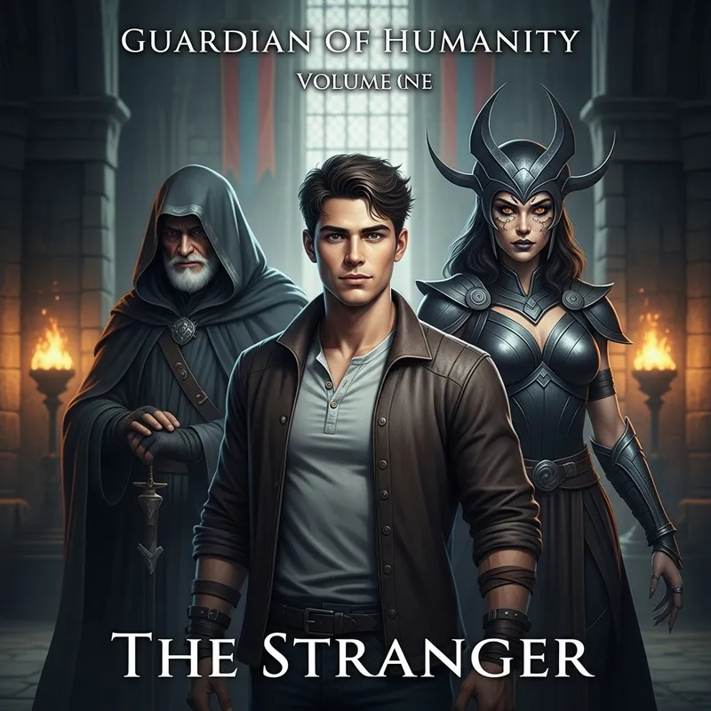 Guardian of Humanity: The Stranger Book Cover Guardian of Humanity: The Stranger Book Cover