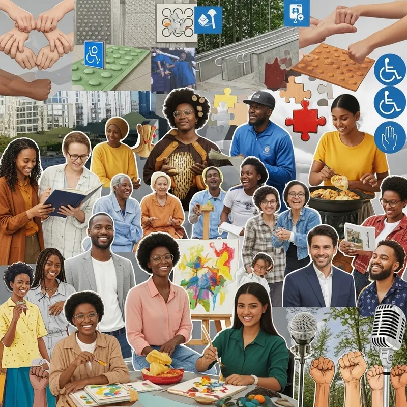 Diversity in Action: A Collage of Unity and Empowerment Diversity in Action: A Collage of Unity and Empowerment