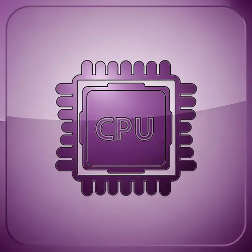 Deep Purple CPU Icon - Tech Designs | Website Name