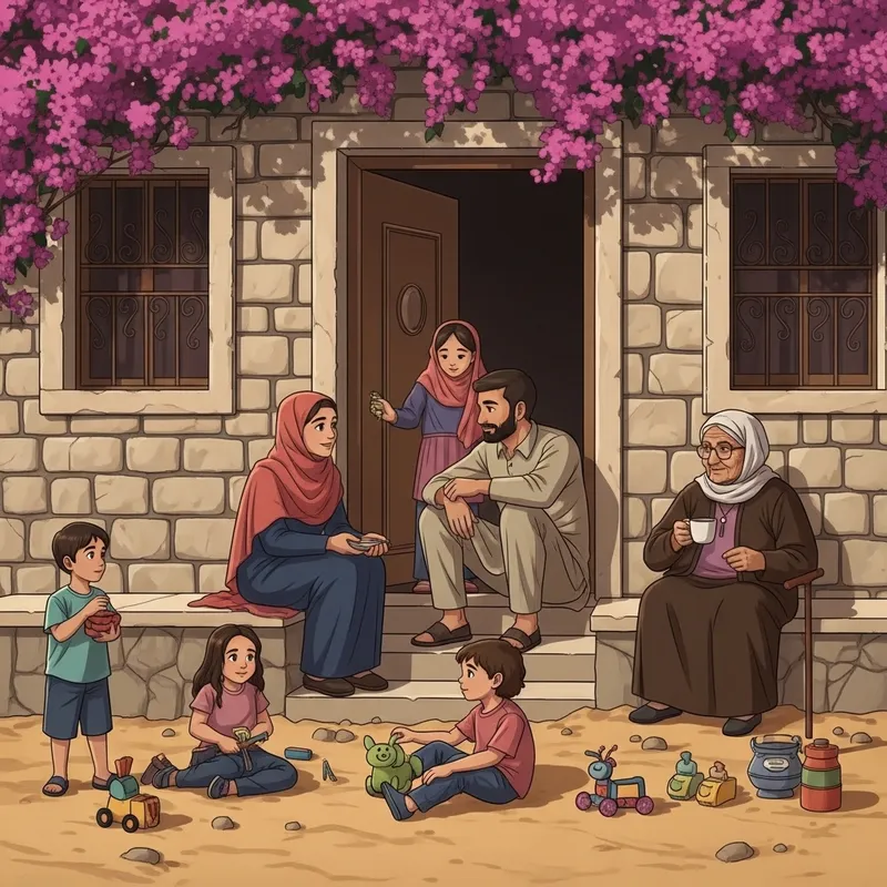 Gaza Family Portrait: Capturing the Essence of life in Gaza