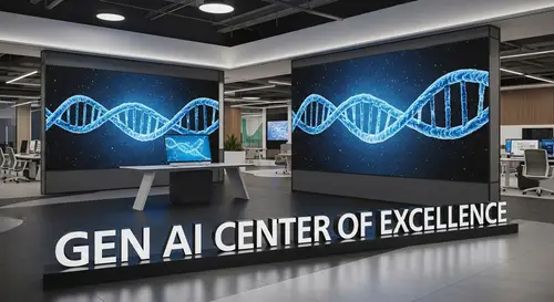 GEN AI Center of Excellence | High Tech Office Design