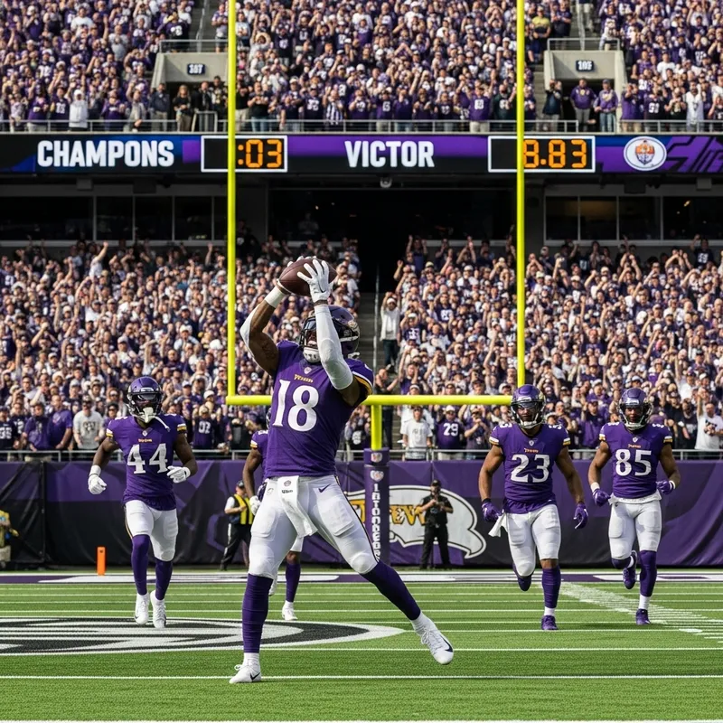Justin Jefferson Super Bowl-Winning Touchdown | Minnesota Vikings Victory