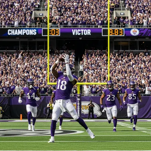 Justin Jefferson Game-Winning Touchdown | Minnesota Vikings Super Bowl Victory