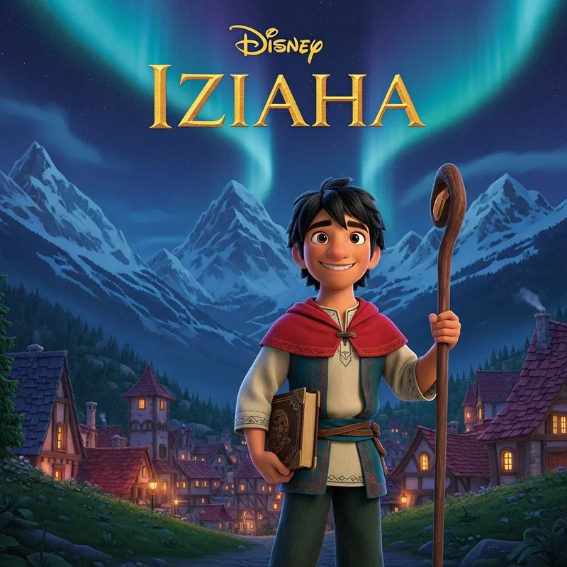 Iziaha - Enchanting Disney-Inspired Animation Film Poster
