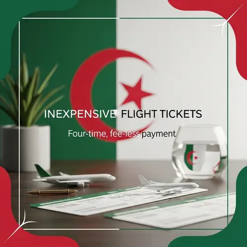 Luxury Plane Tickets to Algeria | Cheap Flights & Payment Options