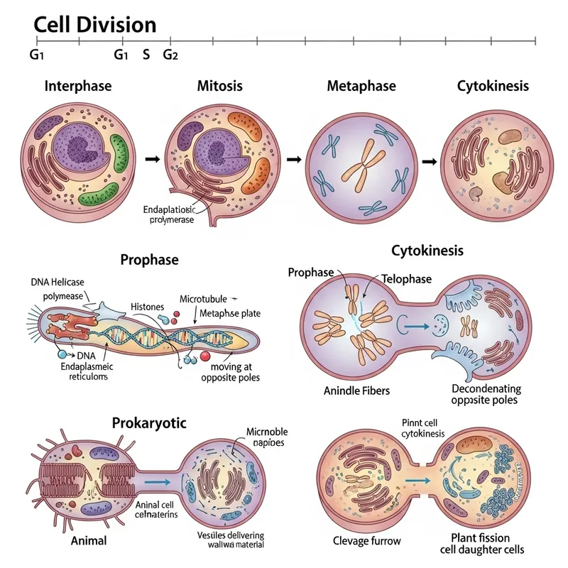 Cell Division Process | Growth, Development, Repair | Molecular Events