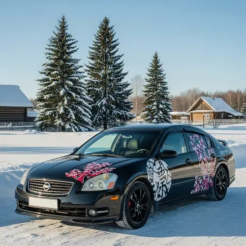 2005 Nissan Maxima in Japanese Style in Russia