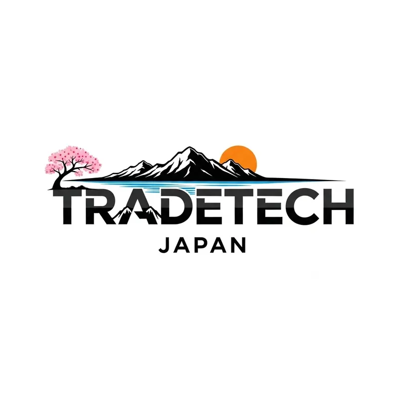 Nature-Inspired TRADETECH JAPAN | Harmonious Logo Design Nature-Inspired TRADETECH JAPAN | Harmonious Logo Design