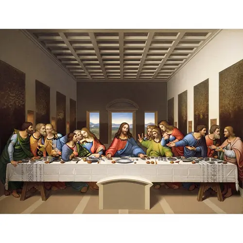 The Last Supper by Leonardo da Vinci - A Masterpiece