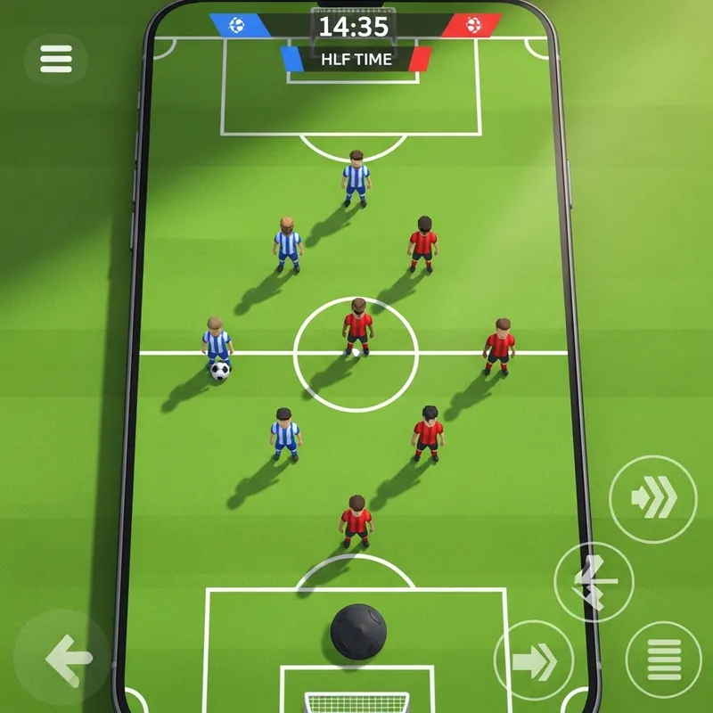 Synchronized Line-Up in Mobile Soccer Game | Master Strategy