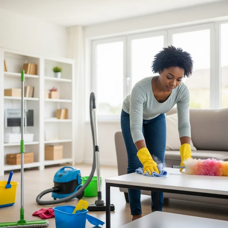 Expert House Cleaner Transforming Living Rooms | Cleaning Services