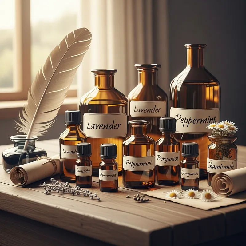 Vintage Essential Oils: Discover Nature's Scents