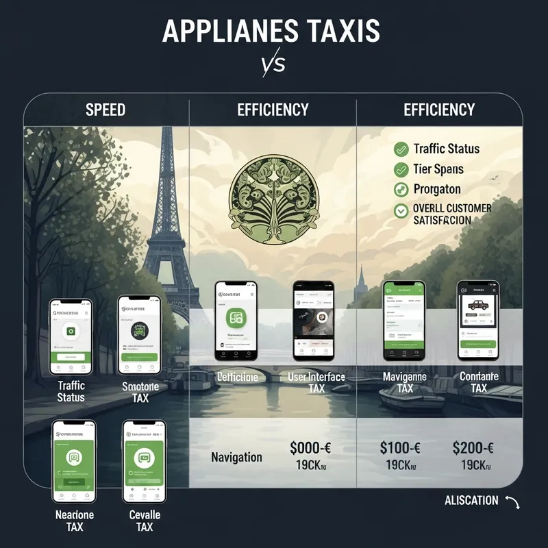 Fastest Parisian Taxi Apps Comparison for Efficient City Transportation