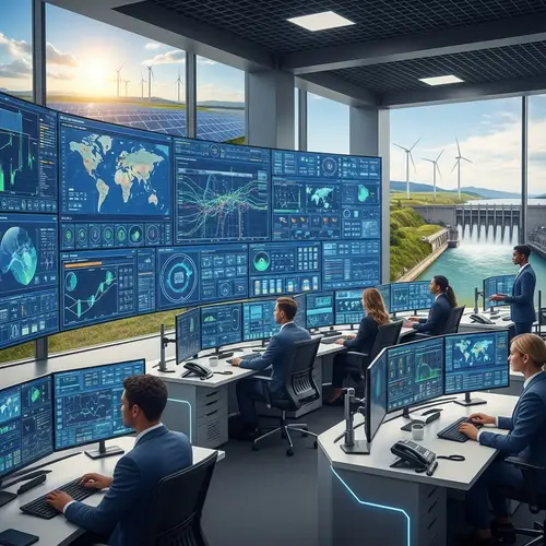 State-of-the-Art Energy Management Control Room