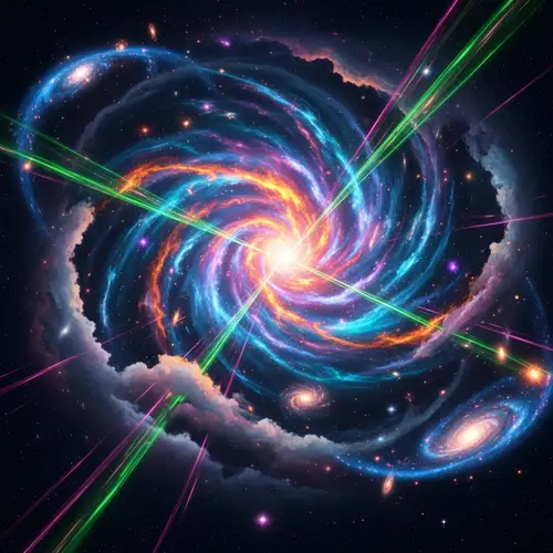 Gog - Abstract Concept of Colorful Energy Vortex