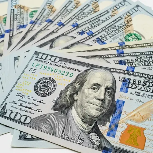 Stunning Close-Up of Fresh Dollar Bills