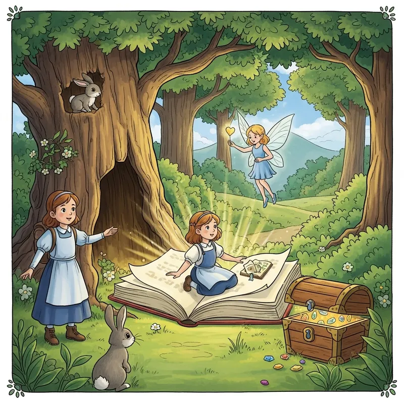 Ela's Enchanted Forest Adventure: A Tale of Courage and Discovery Ela's Enchanted Forest Adventure: A Tale of Courage and Discovery
