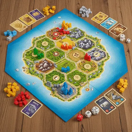 Catan Board Game: Strategy, Tiles, and Resource Cards