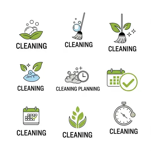 Minimalistic Logos for Cleaning & Planning Non-Profit