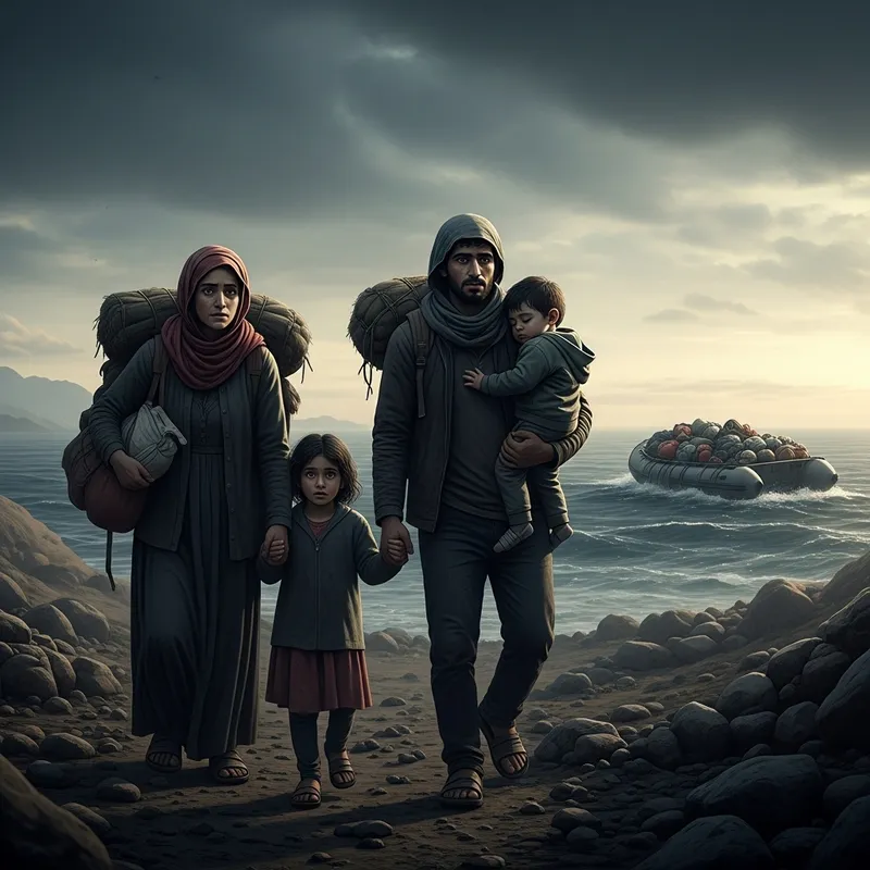 Escape from War: A Refugee's Journey to Safety and New Beginnings