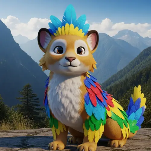 Ayrami: Stunning 3D Animation Creature Inspired by Andean Nature