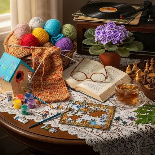 Elderly Activities & Still Life | Engage Seniors with Nature and Art