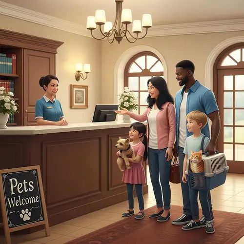 Pet-Friendly Hotel in Warm & Welcoming Lobby | Hotel Name