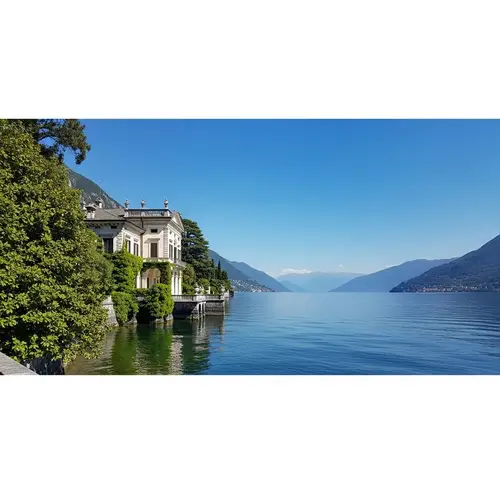 Lake Maggiore Serenity: Villa Rusconi Clerici by the Calm Waters