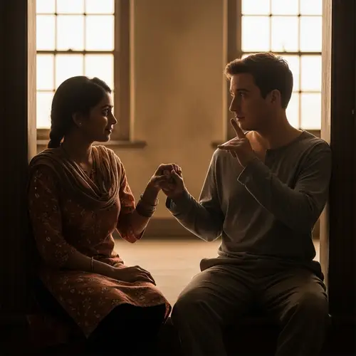 Tender Love Story of a Naive Woman and Deaf Man in Orphanage