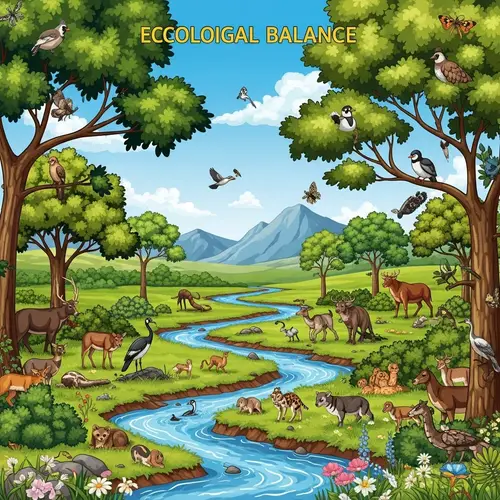 Ecological Balance: Flourishing Flora & Fauna Harmony