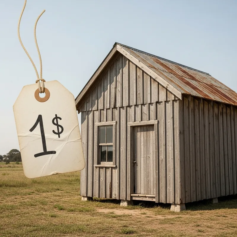 Unique $1 Schoolhouse Design