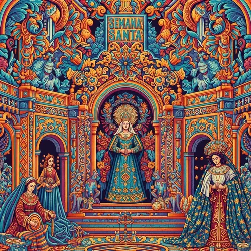 Semana Santa Celebration 2024: Intricate Beauty & Vibrant Colors