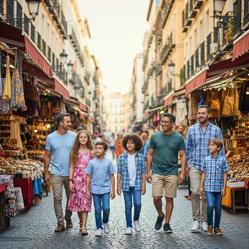 Vibrant Family Vacation in Madrid: Explore Colorful Streets & Markets