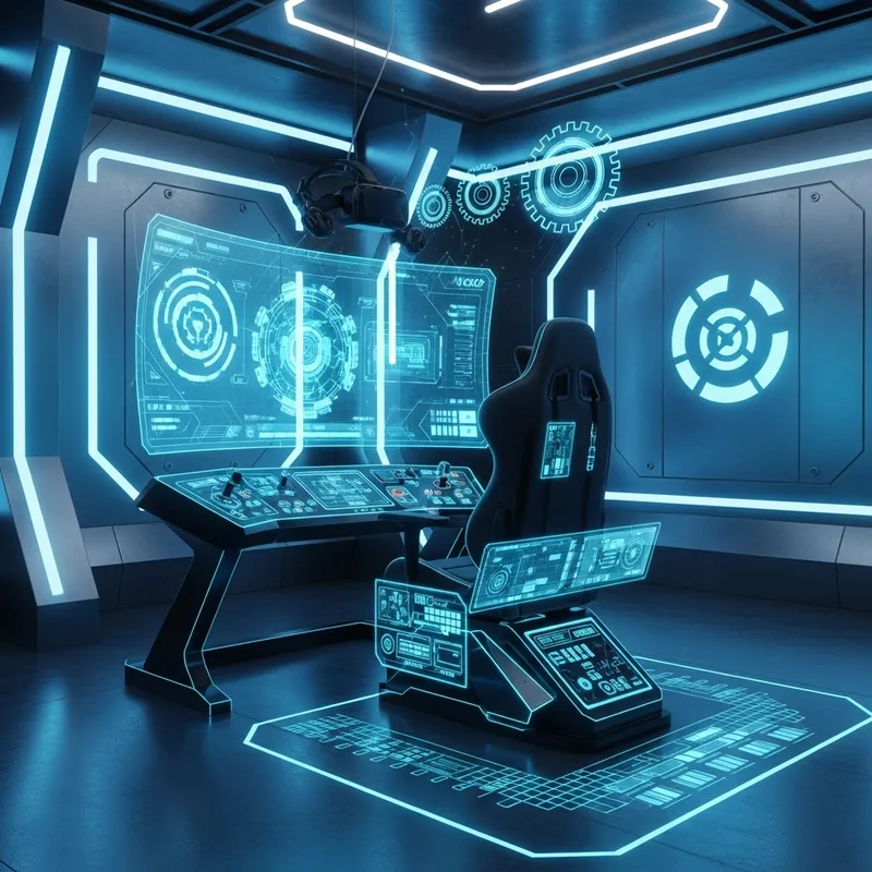 Futuristic Sci-Fi Gaming Experience