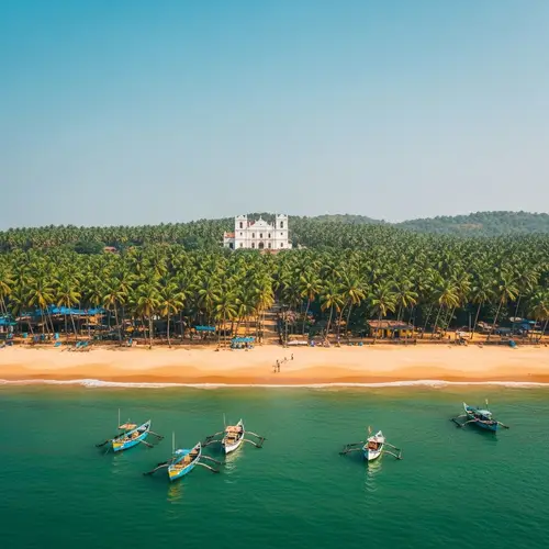 Goa, India: Tropical Paradise - Beaches, Coconut Trees, and Fishing Boats