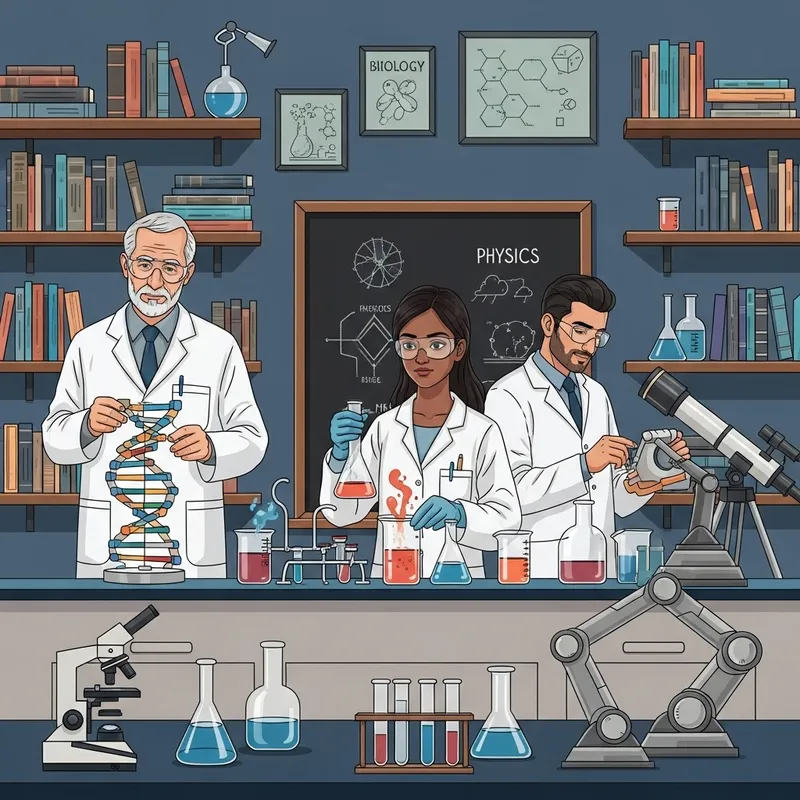 Science Laboratory: DNA Analysis, Chemical Reactions Science Laboratory: DNA Analysis, Chemical Reactions