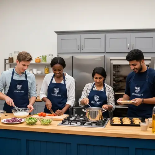 University Cooking Show: Multicultural Culinary Delight