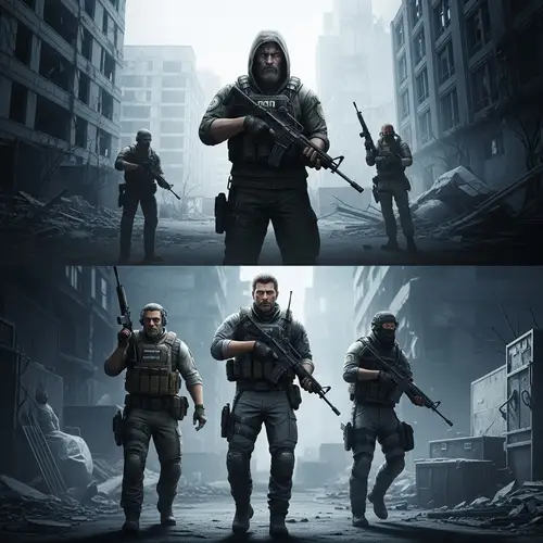 Imaginative Fusion of 'Escape from Tarkov' and 'Rainbow Six: Siege'