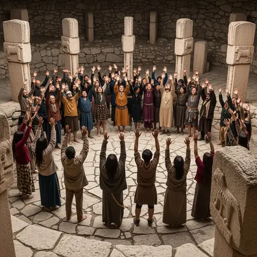 Göbeklitepe Worship Ritual 10,000 Years Ago