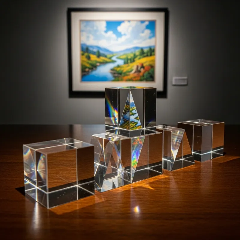 60-Second Prism Reflection Revealed on Wall